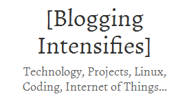 bloggingintensifies.com